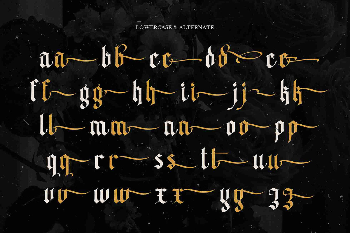 The celestial - Blackletter Font, a Blackletter Font by Vampstudio (Photo 13 of 13)