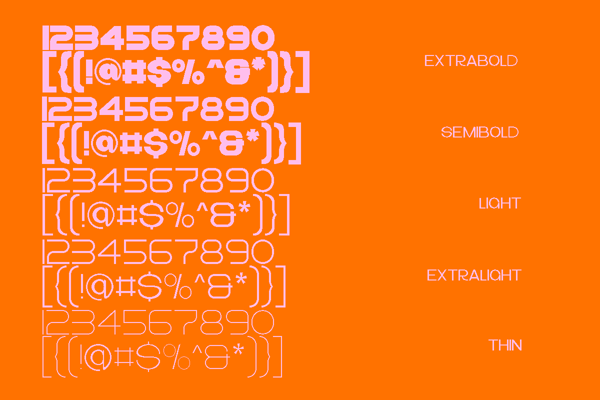 Crog - Chunky Heavy Sans, a Sans Serif Font by Pandeka Studio (Photo 12 of 12)