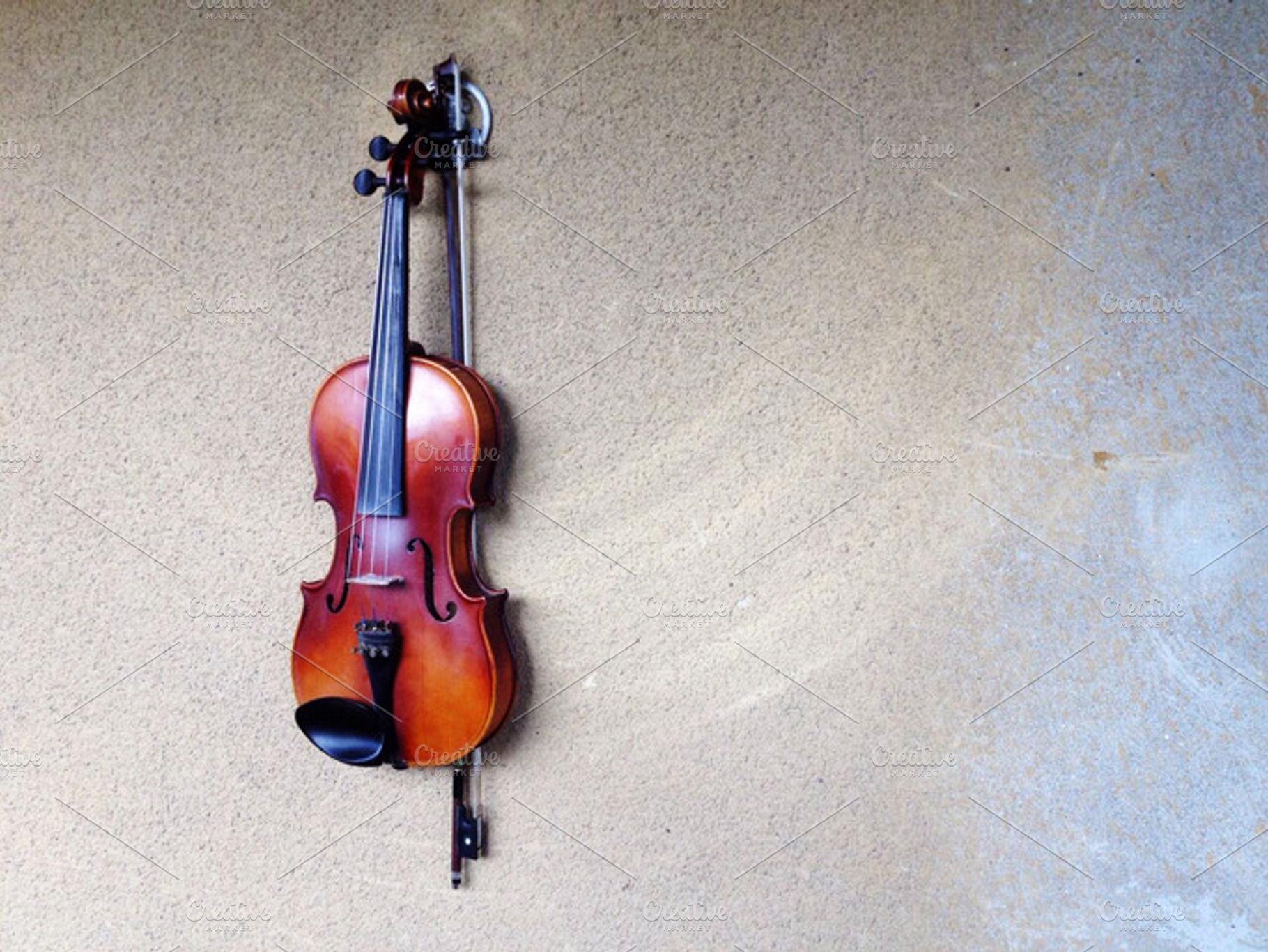 Violin On The Wall