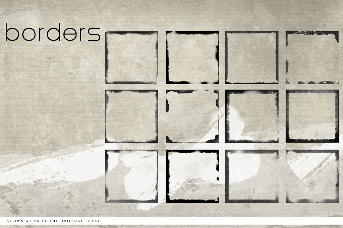 Textured Borders, a Texture Graphic by CarlyArtDaily (Photo 2 of 3)