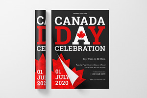 Canada Day Flyer Template