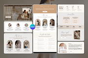 Life Coach Canva Website Template, a Landing Page Template by Snapybiz (Thumbnail 10 of 10)
