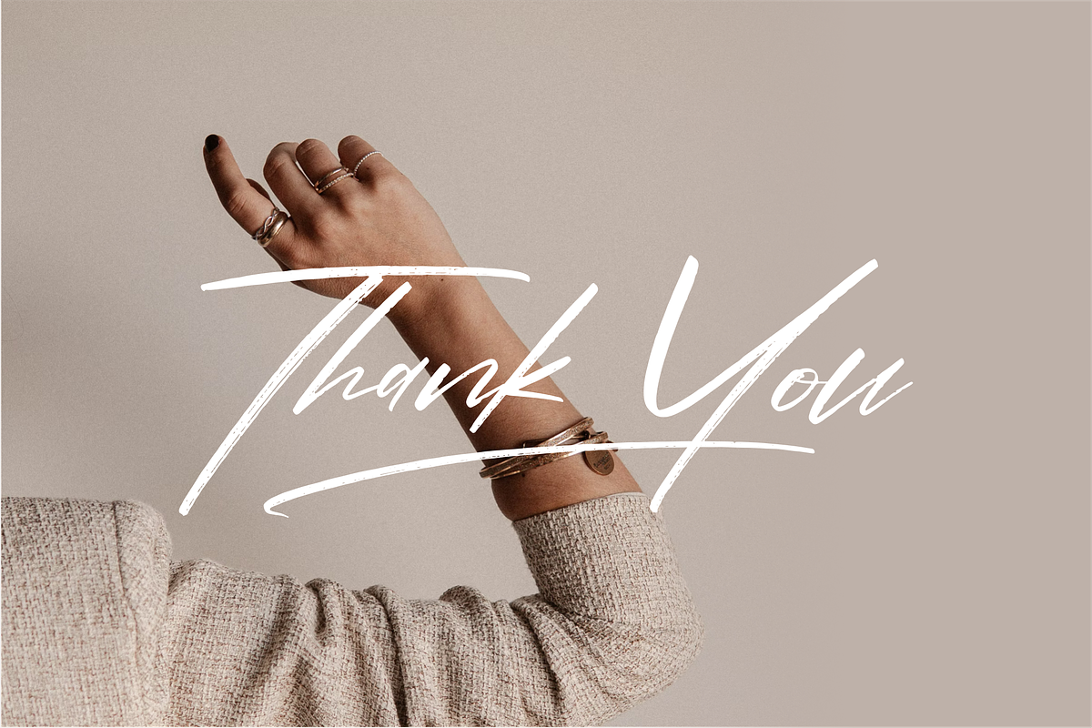 Pantherdam Signature Signature Brush, a Script Font by Letterena Studios Script (Photo 15 of 15)