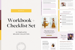Melanie Workbook + Checklists Canva