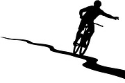 Cycling Sport Silhouette Bundle, an Illustration by Designs_River (Thumbnail 5 of 38)