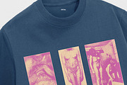 Realistic Floating T-shirt Mockup, a Shirt Mockup by Uncentrifuged Pressure (Thumbnail 11 of 11)