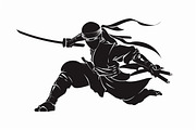 Samurai Ninja Sword Battle, an Illustration by Designs_River (Thumbnail 4 of 10)