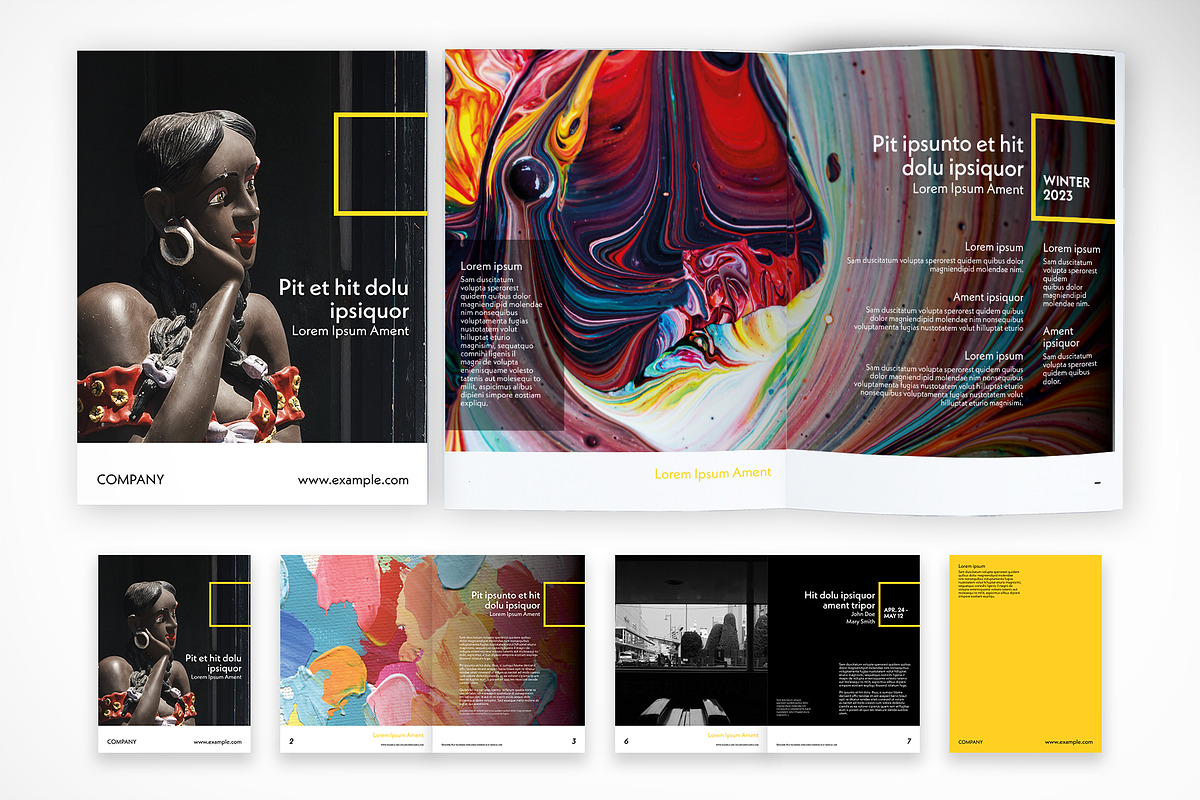 Educational Institution Program, a Brochure Template by McLittle Stock (Photo 1 of 7)
