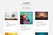 Candela Portfolio WordPress Theme, a WordPress Template by DesignOrbital (Thumbnail 1 of 5)