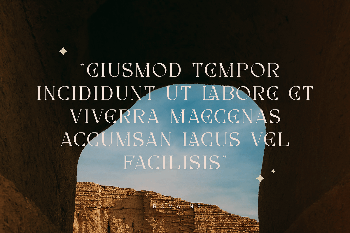 Mayoze - Elegant Classic Font, a Serif Font by Salamahtype (Photo 5 of 7)