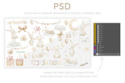 Watercolor Bunny Baby Clipart, an Illustration by Alisles (Thumbnail 13 of 14)