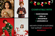 40 Christmas Kids Photo Prompts, a Holiday Photo by Selenique Studio (Thumbnail 9 of 10)