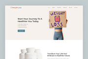 WeightLoss – Product Landing HTML, a HTML Template by TemplatesJungle (Thumbnail 1 of 2)