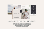 Canva Media Kit | Emme, a Marketing Template by Erin Cassidy (Thumbnail 2 of 8)