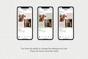 Instagram puzzle template - Lines, a Social Media Template by Olg Store (Thumbnail 2 of 8)
