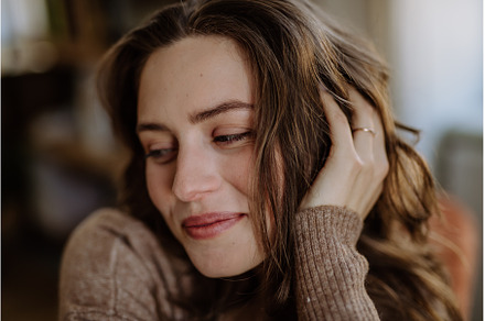 Portrait of young beautiful woman, a Beauty & Fashion Photo by HalfPoint