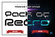 Retro #2 - 17 Text Styles, a Layer Style Add-On by Jonas Stensgaard (Thumbnail 19 of 20)