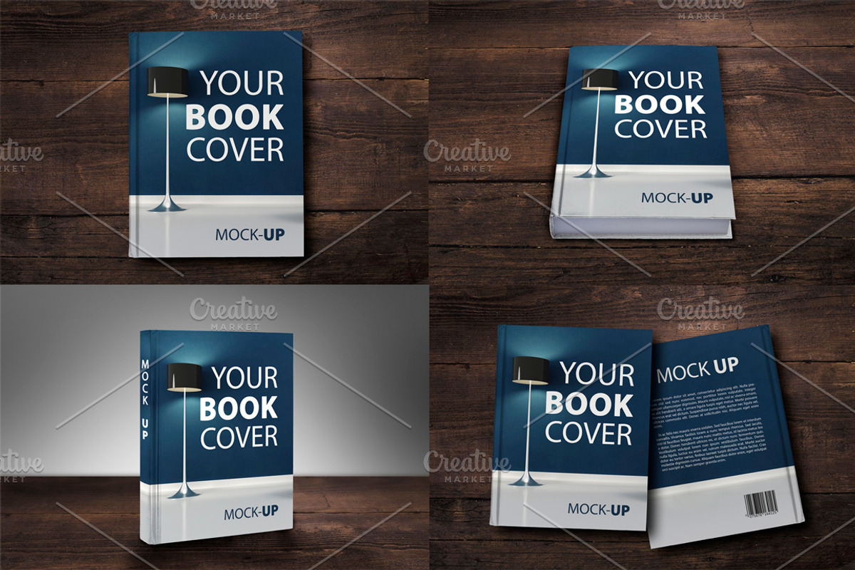 Sale - Book Cover Mockup, a Print Template by attraax (Photo 5 of 5)
