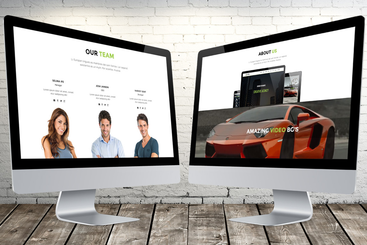 AFFIX - OnePage Parallax WP Theme, a WordPress Template by Theme-Forge (Photo 3 of 5)