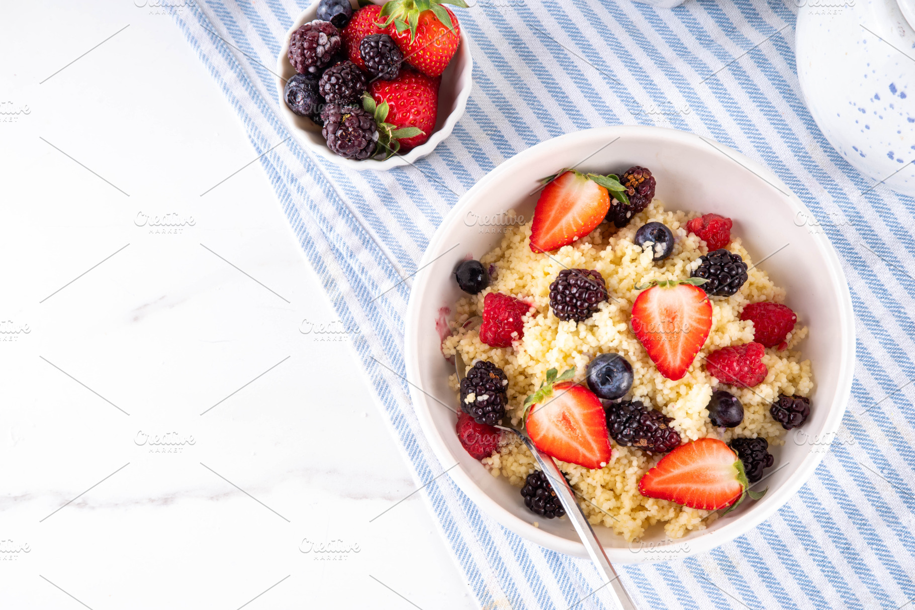 Trendy Viral New Breakfast recipe Mixed Berry Couscous, a Food & Drink Photo by Rimma