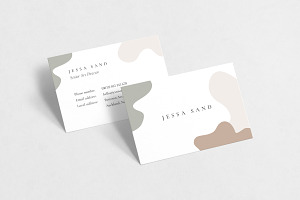 Sand Business Card