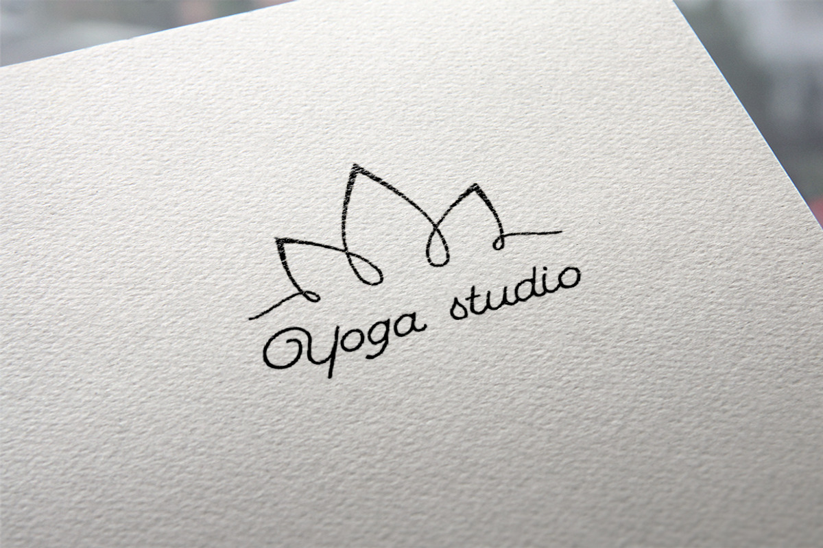 Yoga logo, a Branding & Logo Template by SonneLeo (Photo 1 of 2)