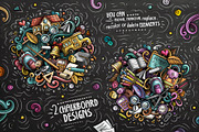 School Cartoon Doodle Big Pack, a Decorative Illustration by BALABOLKA (Thumbnail 4 of 13)