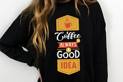 Coffee Quotes SVG Files Vol 5, a Decorative Illustration by Tosca Digital (Thumbnail 6 of 6)