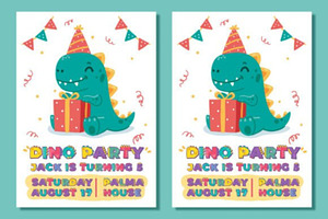 Dino Playful Color Font