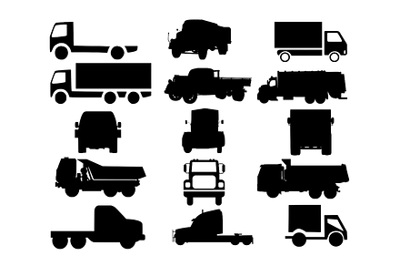 Truck SVG, a Transportation Illustration by Awieee1