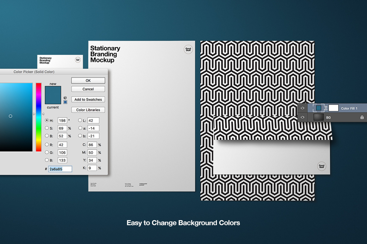 Stationery Branding Mockup - A4, a Packaging Mockup by Good Stuff (Photo 6 of 6)