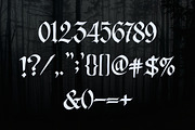 Angkara Calligraphic Gothic Font, a Blackletter Font by Art StoreID (Thumbnail 3 of 9)
