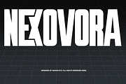 Chronex Condensed Futuristic Font, a Sans Serif Font by Vadovastd (Thumbnail 5 of 10)
