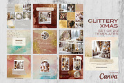Glittery Xmas, a Social Media Template by LuOtero (Thumbnail 2 of 5)