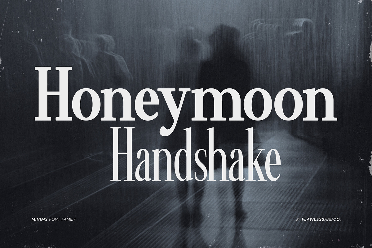 Minims - Serif Retro Family Series, a Serif Font by Flawless And Co (Photo 3 of 11)