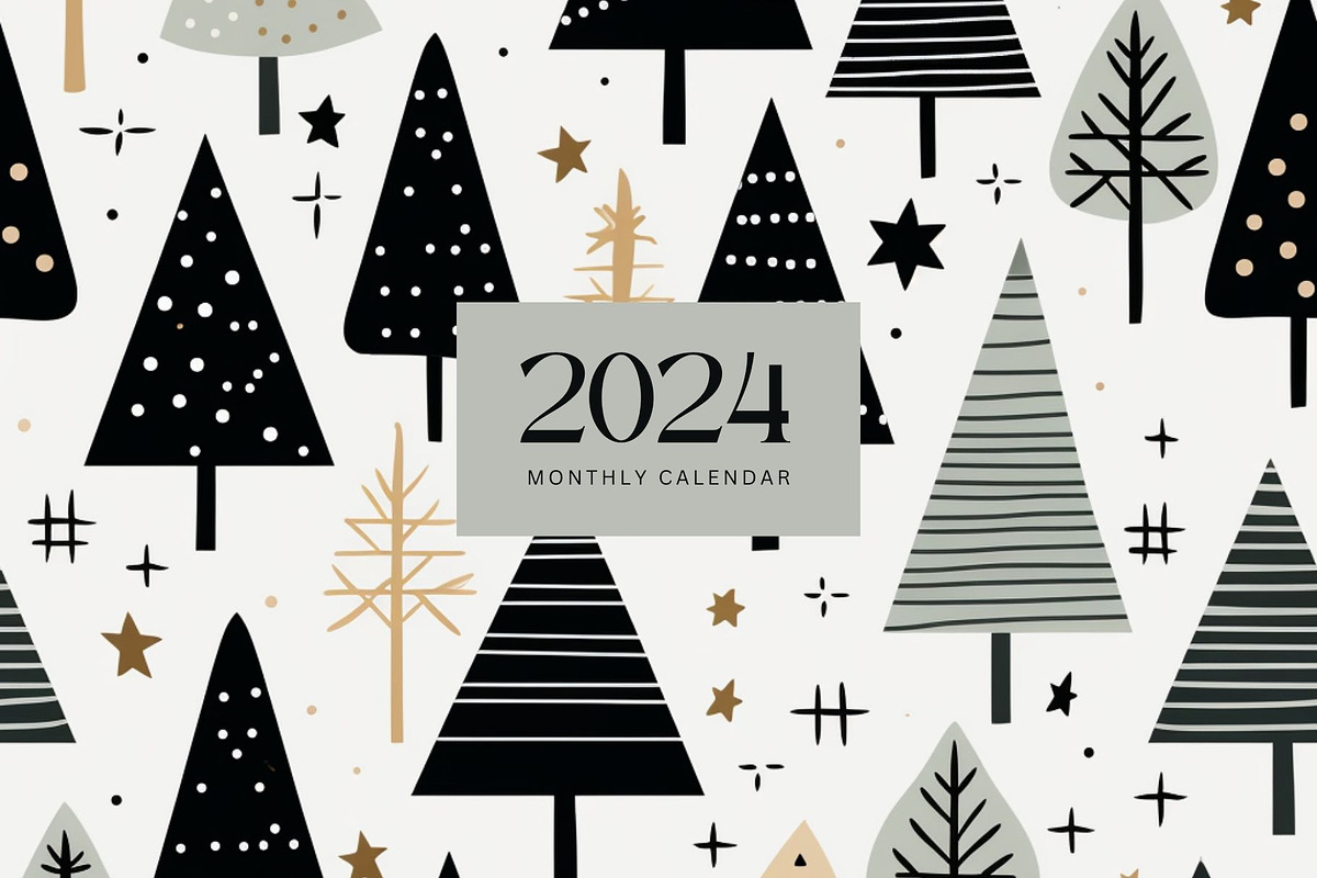 14 seamless minimalism Christmas, a Pattern Graphic by ARTOZEN DIGITAL (Photo 5 of 14)