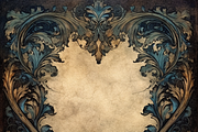 Dark Victorian Border, a Background Graphic by Printable Treasure (Thumbnail 8 of 10)