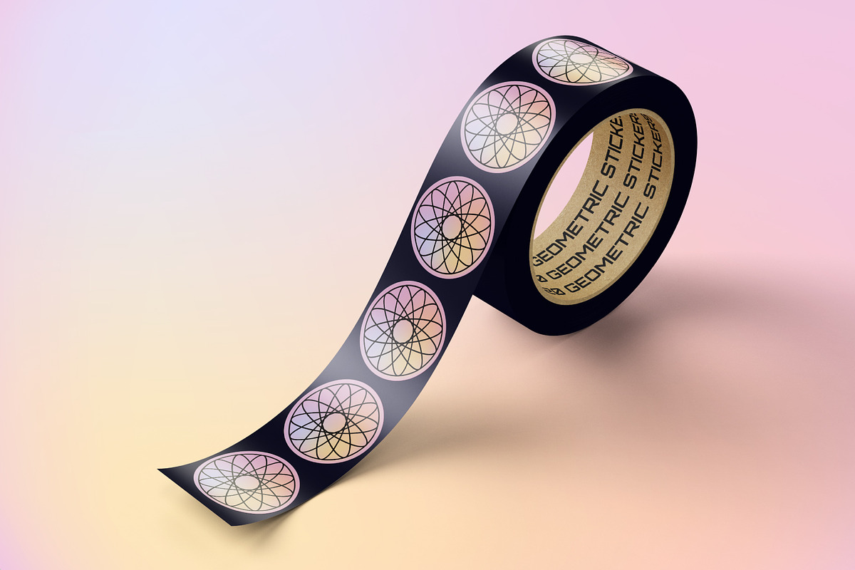 20 Geometric Stickers, an Object Graphic by romanlypovyi (Photo 5 of 5)