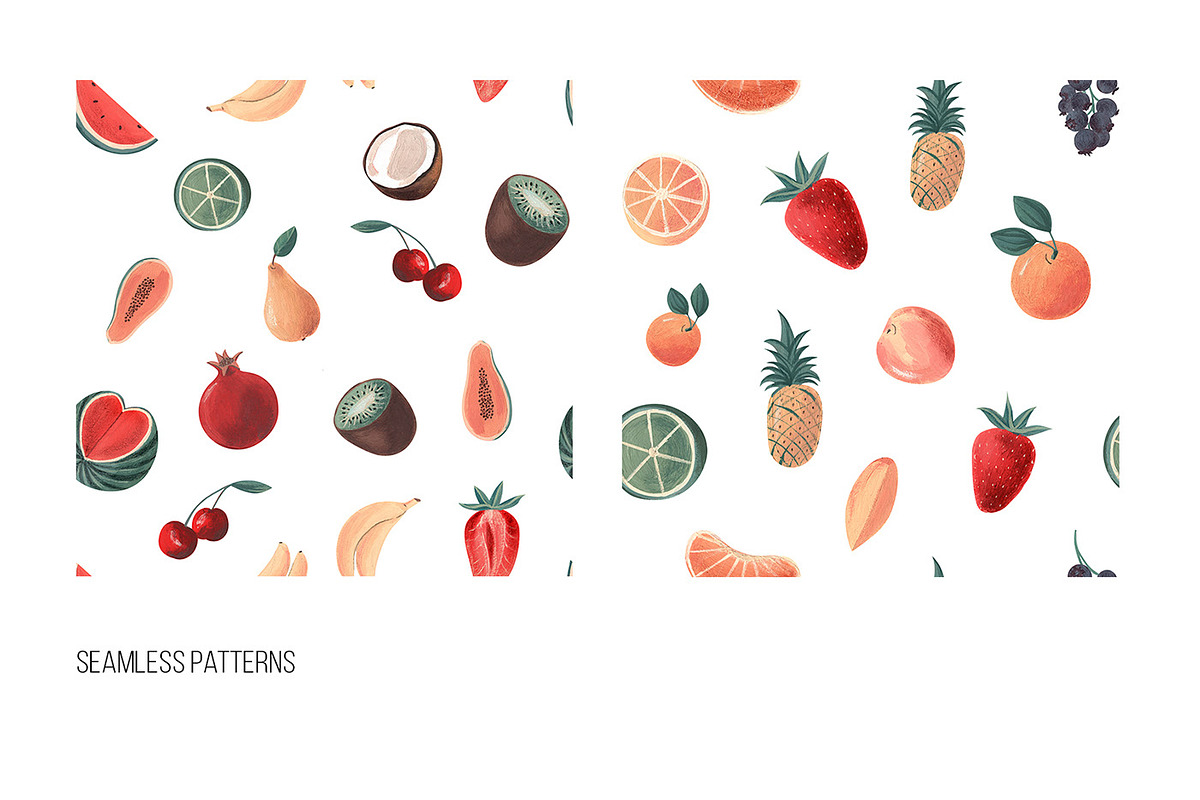 Fruits Acrylic/Gouache Set, a Food Illustration by Anny (Photo 4 of 5)