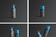 Cosmetic Product Bottle Mockups, a Packaging Mockup by Graphicsfuel (Thumbnail 3 of 4)