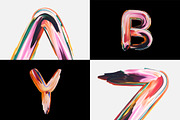 Palette Paint Letters, an Object Graphic by Design Assets (Thumbnail 4 of 8)