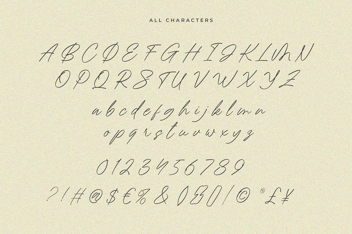 Golden Melody, a Script Font by MJB Letters (Photo 9 of 10)