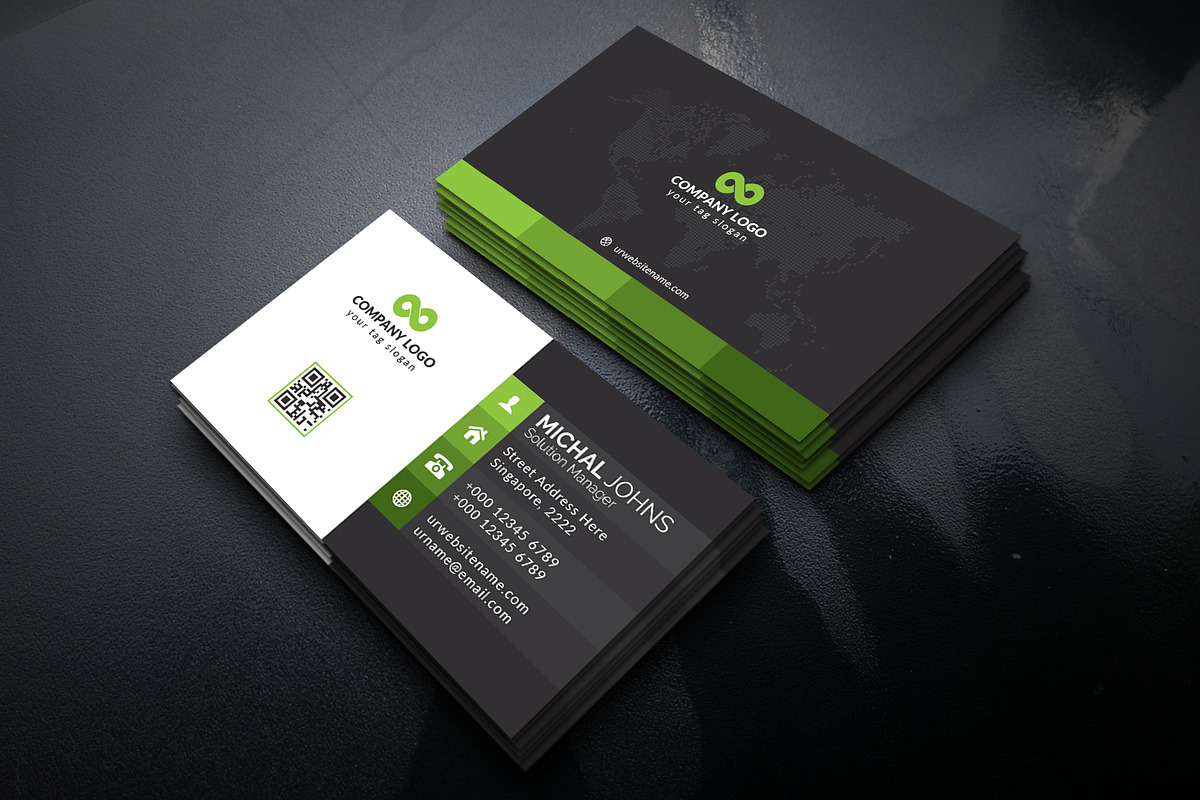 Business Cards, a Business Card Template by DreamStudio-eg (Photo 1 of 5)