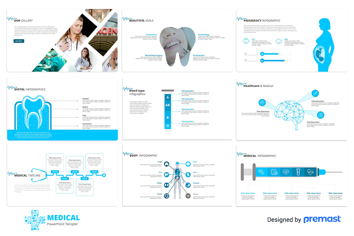 Medical Presentation template, a Presentation Template by Premast (Photo 15 of 19)