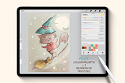 Procreate  Character Bundle 20% Off, a Brush Add-On by Rosangela Curti (Thumbnail 17 of 25)