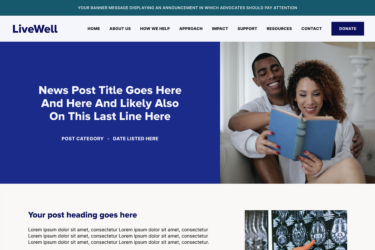 Healthcare Showit Website Template, a WordPress Template by Studio Humankind (Photo 19 of 20)