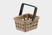 Shopping Basket 01, an Object 3D Model by fahad121 (Thumbnail 4 of 7)