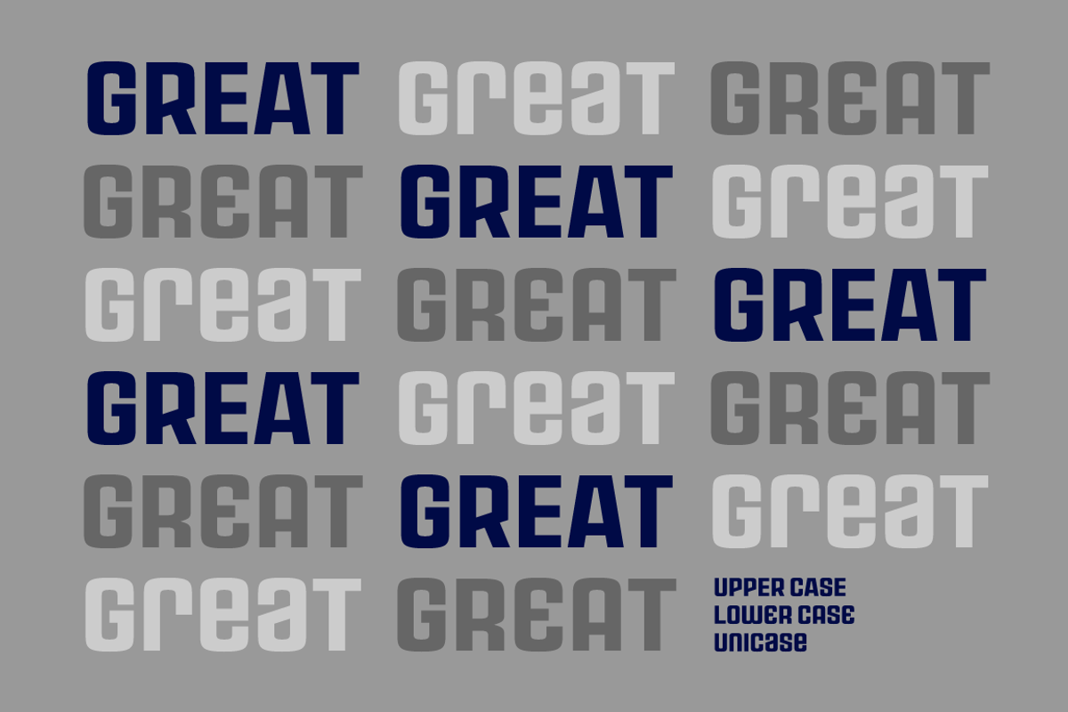 Rauda Font Family preview 3