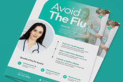 Avoid The Flu Flyer, a Flyer Template by graphicook (Thumbnail 2 of 3)