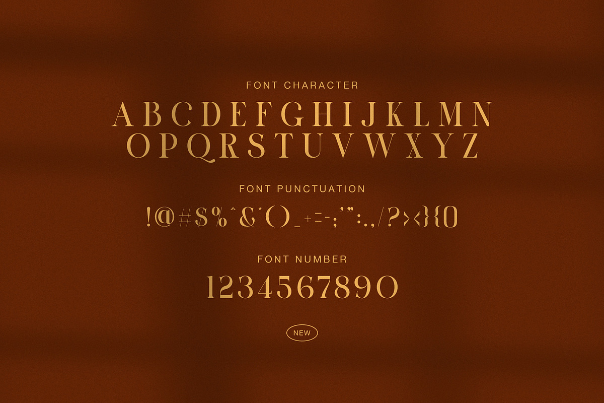 Vioner Elegant Luxury Serif Font, a Serif Font by Graphicxell (Photo 7 of 8)
